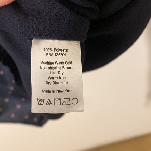 Hatch Maternity - Delfina Royal French Dot Dress (Like new - worn once) - Picture 8 of 9